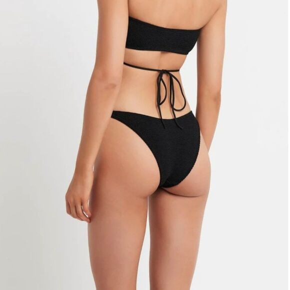 BOUND by Bond‑Eye Swim The Pablo Bikini Bottom – Black - One Size - Picture 2 of 8